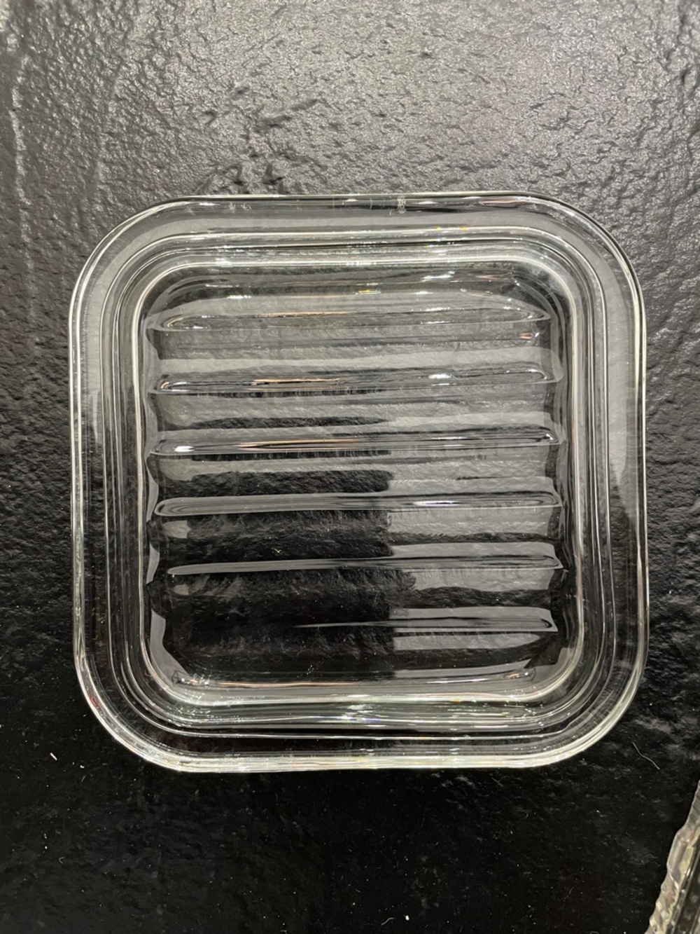 Clear Glass Square Accessory Case - Transparent - Picture 5 of 9